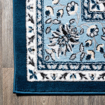 Palmette Modern Persian Floral Area Rug